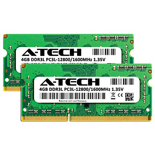 A-Tech 8GB Kit (2x4GB) RAM for Dell Latitude E6530, E6430s, E6430, 6430u, E6330, E6230, E5530, E5430, 3330 Laptop | DDR3/DDR3L 1600 MHz SODIMM PC3L-12800 Memory Upgrade - Image 2