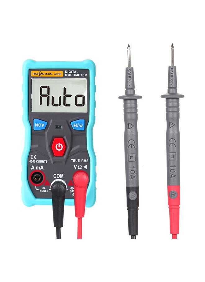 NIBEMINENT Ranging Digital Multimeter Blue/Grey 19.00X3.50X14.00centimeter  - Image 1