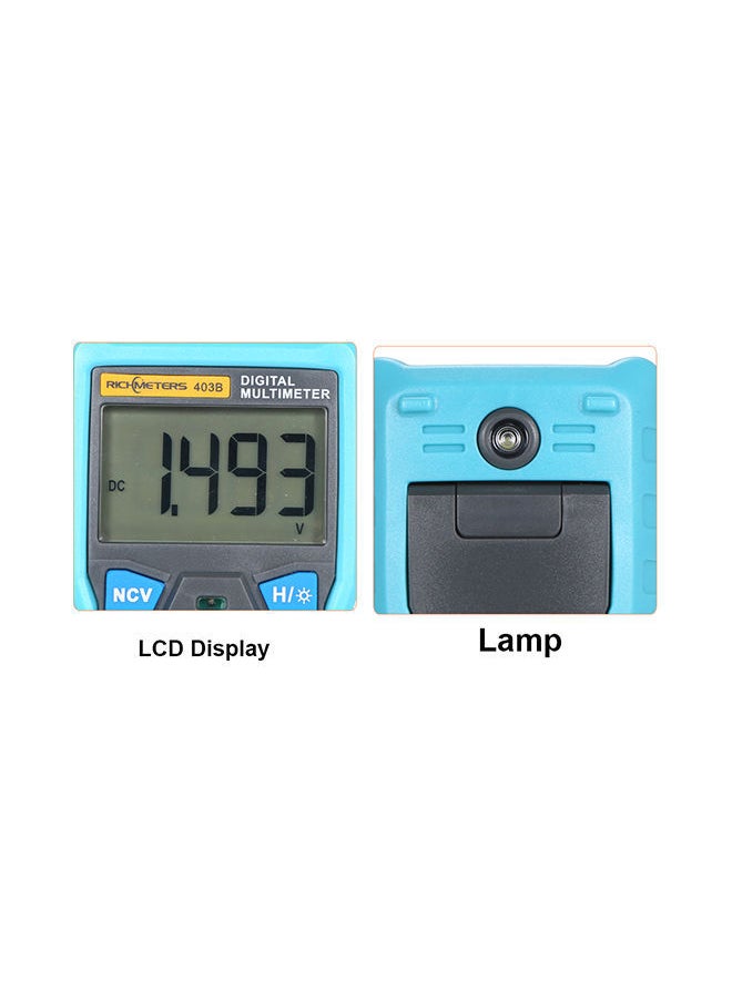 NIBEMINENT Ranging Digital Multimeter Blue/Grey 19.00X3.50X14.00centimeter  - Image 3