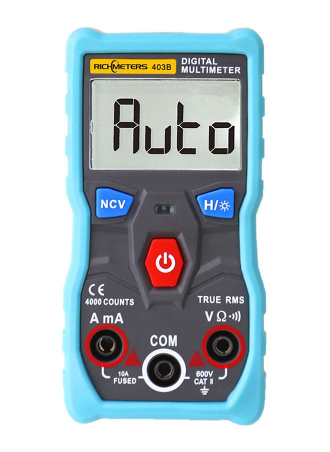 NIBEMINENT Ranging Digital Multimeter Blue/Grey 19.00X3.50X14.00centimeter  - Image 5