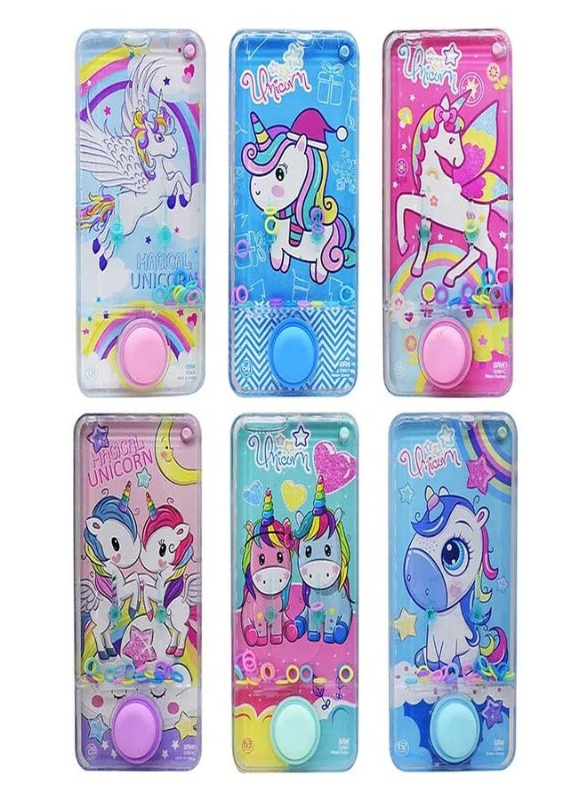 MINtile Handheld Transparent Water Compatible-Game Toy for Kids | Water Ring-Game Console for Boys Girls | Single Button Plastic Toy | Fun Birthday Return Gift | Travel-Friendly Screen-Free - Image 1