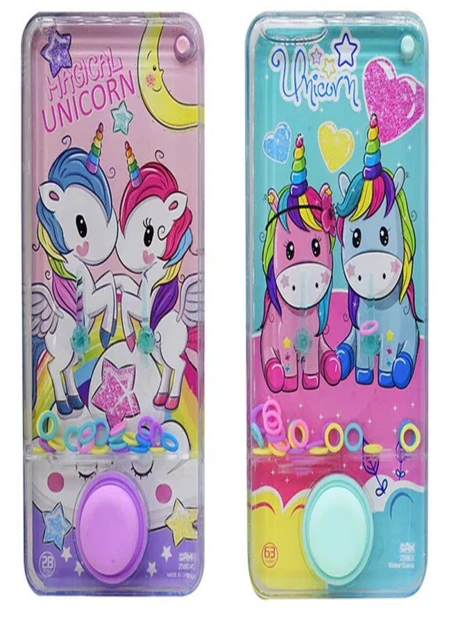 MINtile Handheld Transparent Water Compatible-Game Toy for Kids | Water Ring-Game Console for Boys Girls | Single Button Plastic Toy | Fun Birthday Return Gift | Travel-Friendly Screen-Free - Image 2