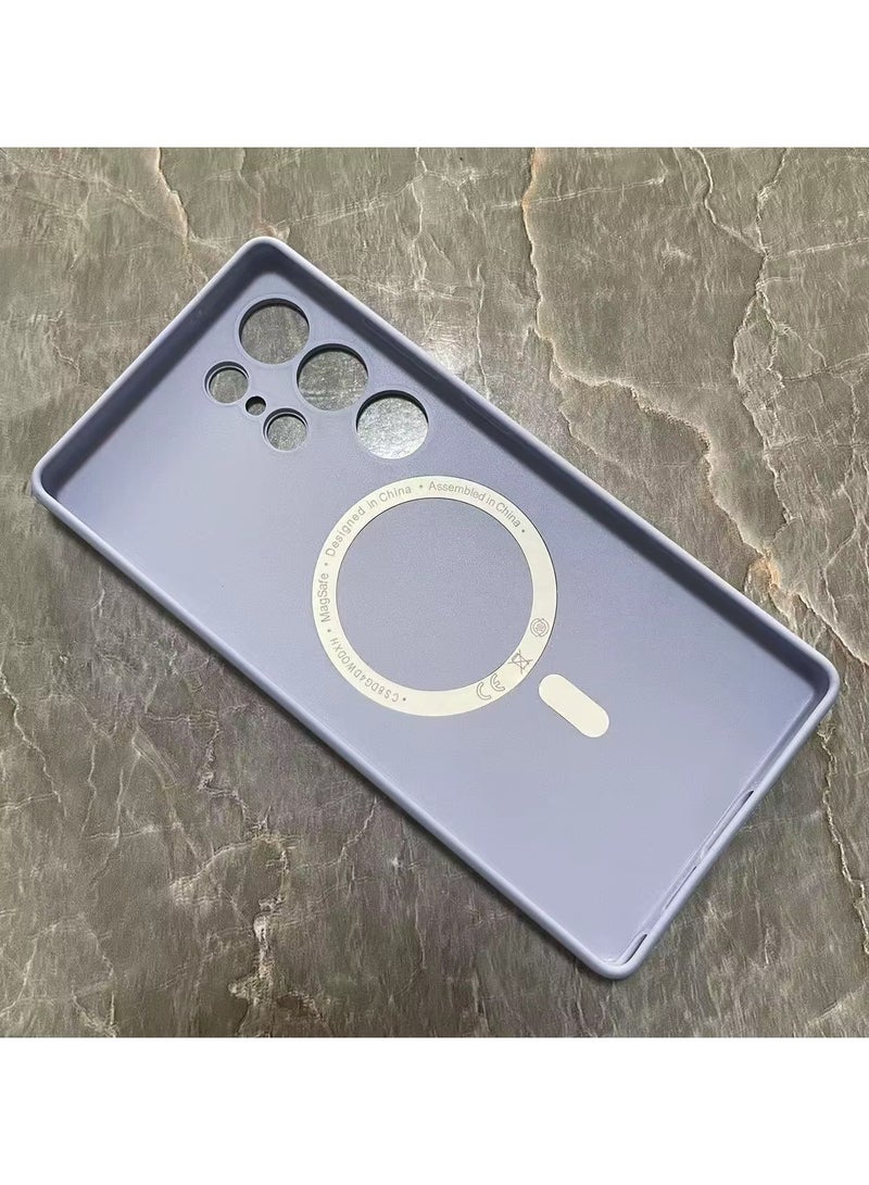 Galaxy S25 Ultra Silicone Case With Magsafe - Lavender Purple - Image 2