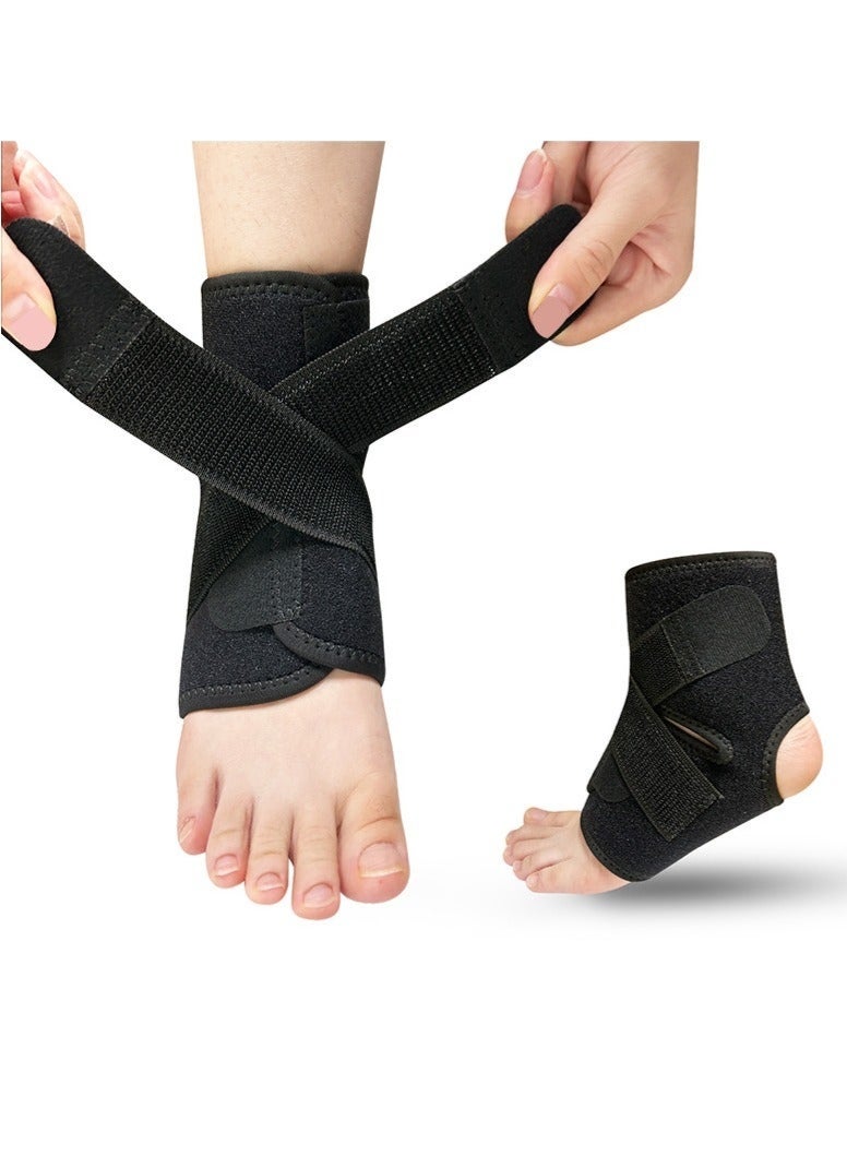 Ankle Brace | Unisex Ankle Support | Adjustable Ankle Support Brace For Plantar Fasciitis | Ankle Brace For Sprained Ankle For Eases Pain Swelling | Foot Ankle Support Brace One Size Fits All - Image 1