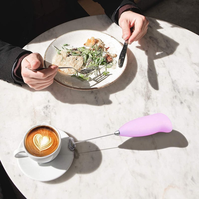 RAIYARAJ RAIYARAJ Portable Coffee Frother Ideal for Mocktails Coffee Cappuccino Lemonade Milk Frothing Handheld Coffee Foamer for Creamy Drinks OnTheGo  - Image 3