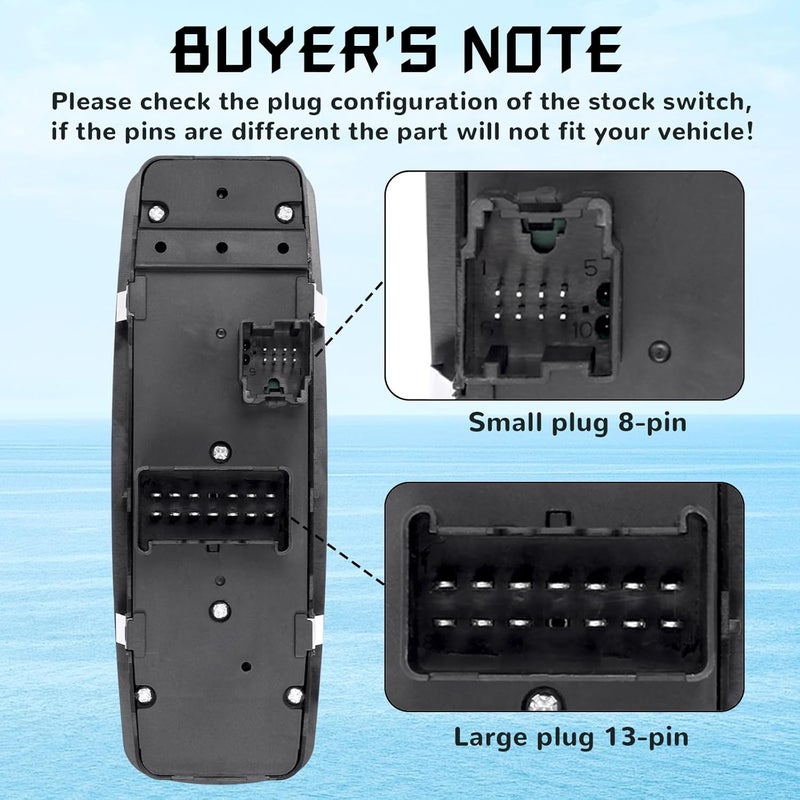 Citumo Master Power Window Switch for Dodge Journey - Image 3