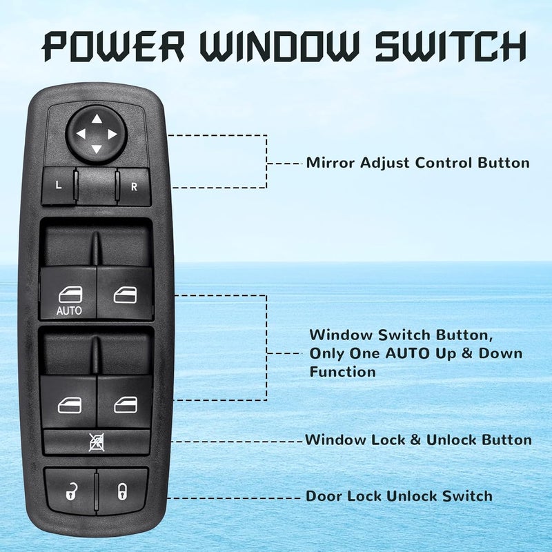 Citumo Master Power Window Switch for Dodge Journey - Image 2