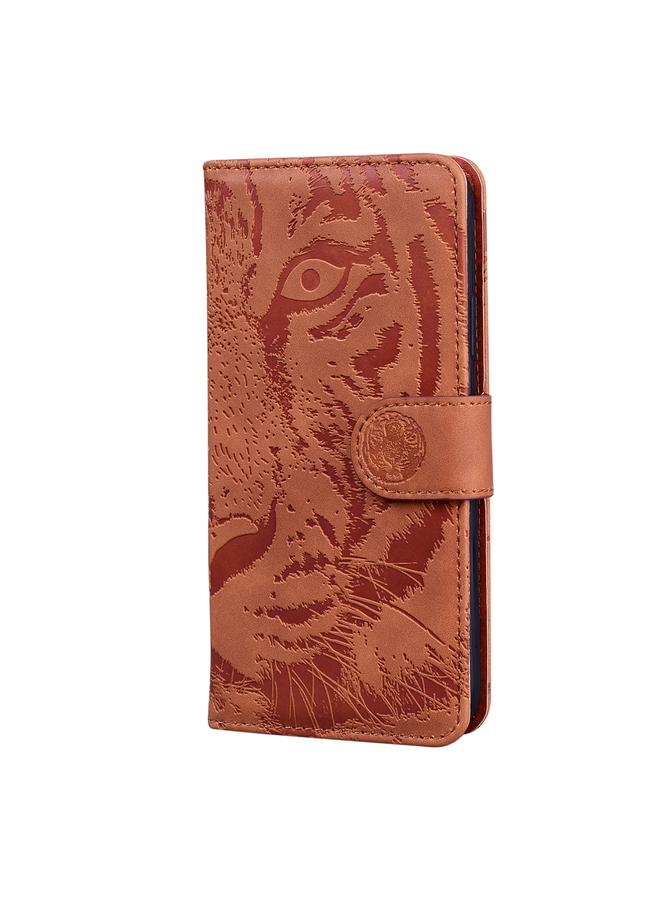 S-TOP Case For OPPO Reno7 4G Tiger Embossing Pattern Flip Leather Phone Case - Image 2