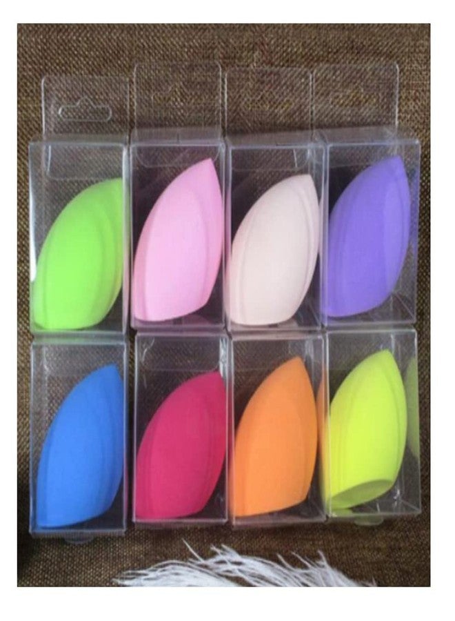 GOLD MAX Professional Makeup Sponge, Foundation Blending Beauty Sponge, Beauty Blender Puff Sponge for Powder, Cream, Multi-colored Makeup Sponge (Egg Cut Shape) - Image 5