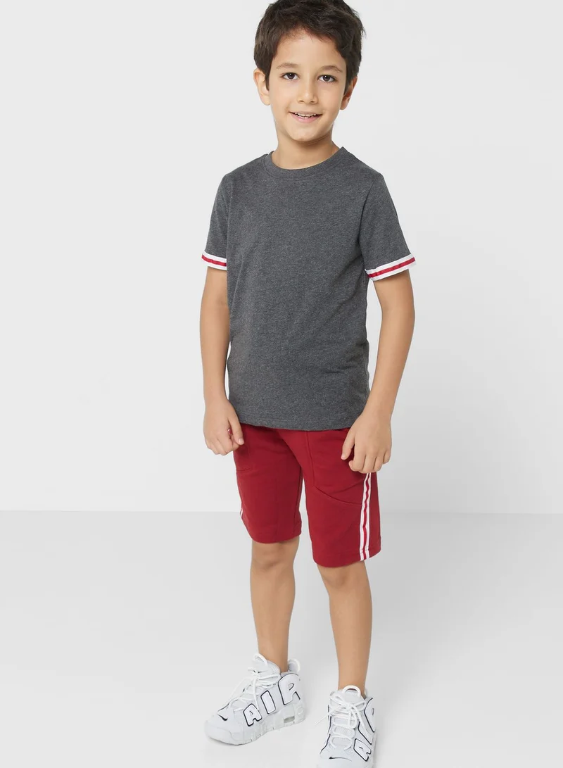 Pinata Cut & Sew Shorts With Tape