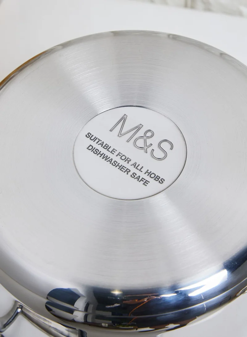 Marks & Spencer Stainless Steel 20Cm Large Saucepan