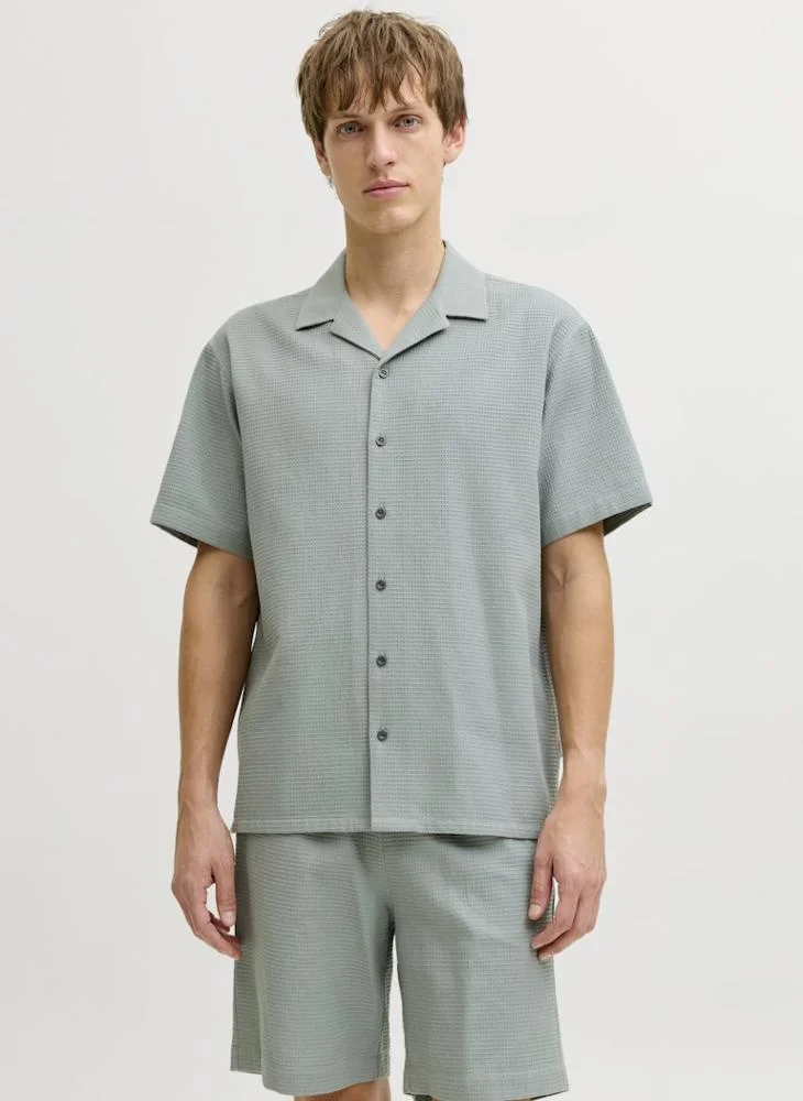 جاي جاي ريبل قميص كاجوال مريح للاسترخاء