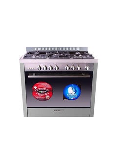 Glem Gas M965RI Matrix Gas Cooker 5 Burners - 90cm