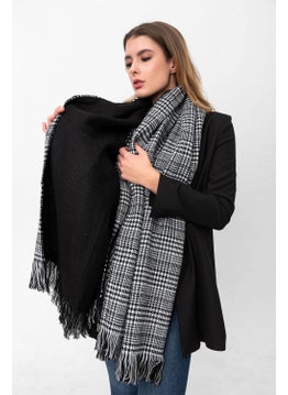 Saria Moda Saria Fashion Double Sided Pattern Women's Shoulder Shawl  - Image 1