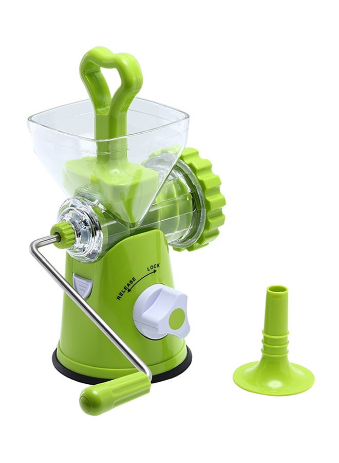 NIBEMINENT Multipurpose Manual Meat Mincer Green