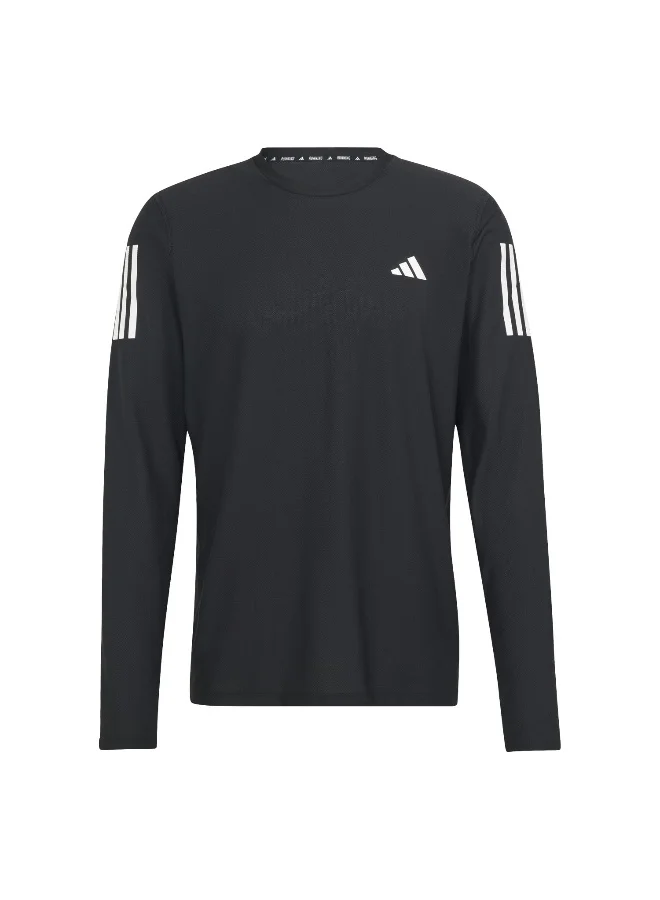 Adidas Adidas Otr B Ls Black Running T-Shirts For Men XS