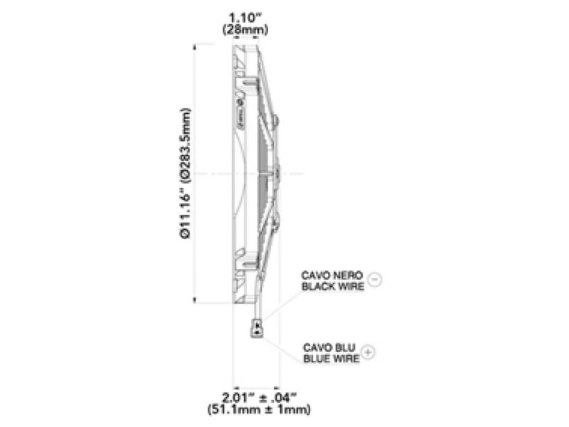 SPAL مروحة دفع سبال 30100374 (10 إنش؛ للاستخدام مع فيوز 15 أمبير عند 13 فولت)، عبوة واحدة - Image 3