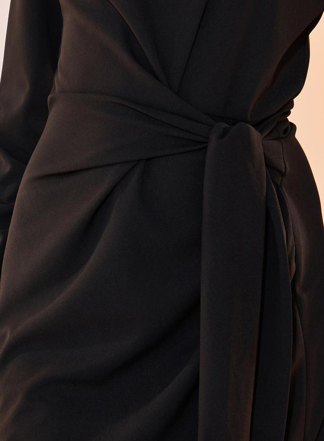 Take Two Knot Front Midi Dress  - Image 3