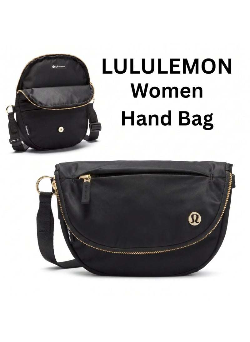 Lululemon Women’s Crossbody Bag 5L Lightweight Shoulder Bag for Women, Stylish Casual Handbag with Adjustable Strap, Zipper Closure & Spacious Storage for Travel, Shopping, Gym & Everyday Use - Image 1