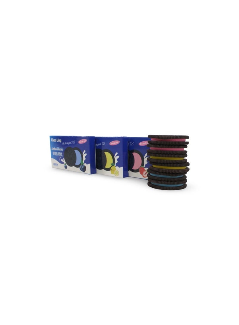 Chao Ling Chocolate Sandwich Biscuits Eraser (2 Pcs) - Image 3