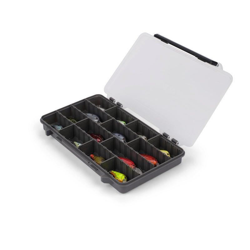 Plano StowAway 3700 Stow Tackle Box, 4 Pack, with Corrosion-Preventive Rustricor, Single Latch Design, Transparent DuraView Lid, Stackable Storage for Fishing Bait, Lures and Gear - Image 3