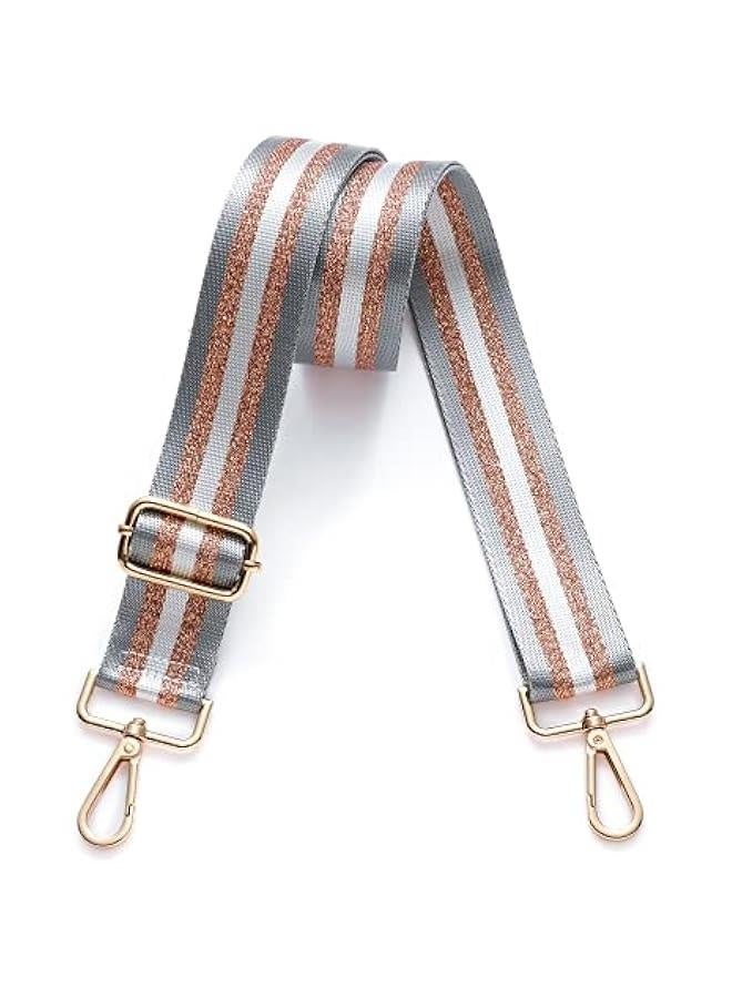 Purse Strap Replacement Crossbody Wide Shoulder Strap Adjustable Canvas Straps Handbag Strap Replacement Belts - Image 1