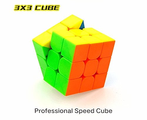CuberSpeed Speed Cube Pack stickerless Speedcubing Set with 2X2, 3X3, 4X4 & 5X5 Magic Cube - Stickerless, Bright Cube Set - Image 3