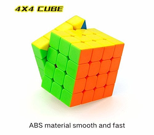 CuberSpeed Speed Cube Pack stickerless Speedcubing Set with 2X2, 3X3, 4X4 & 5X5 Magic Cube - Stickerless, Bright Cube Set - Image 4