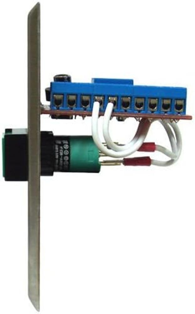 Seco-Larm SD-7103GC-PTQ Enforcer Slimline Illuminated RTE Plate with Built-in Timer, Square Illuminated Push Button with Caption "PUSH TO EXIT", Long-life green LED 12/24 VAC/VDC (~35,000hr) - Image 4