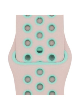 Suitable For Apple Two-color Silicone Nike Strap Nike Hole Apple Iwatch Breathable Sports Watch Strap-Color:25 Pink + Mint Green-Specifications:42/44/45/49mm-S - pzsku/Z68D33FDC55DAC4CDCD23Z/45/1744014497/5b50fcf4-9554-4744-83b9-bc2c59054ecf