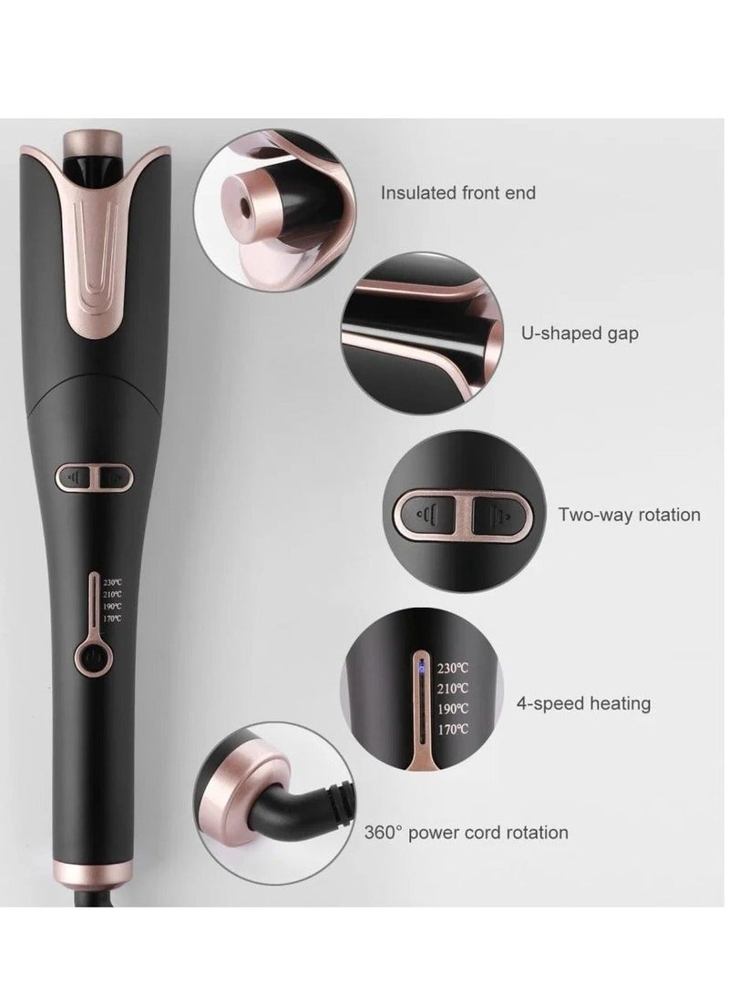 Denx "DX1354 Automatic Curling Iron: Ceramic Technology & 360-Degree Motion for Stunning Curls" - Image 3