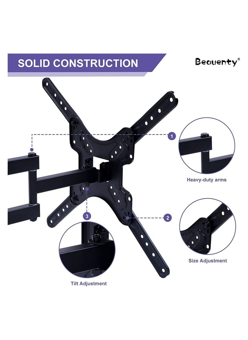 TV Stand/TV Wall Mount Swivel and Tilt for Most 1455Inch Flat Screen TV Rugged TV Mount Articulating Standard Load 66 - Image 2