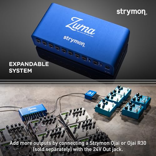 Strymon Zuma Expandable High Current Guitar Effects DC Pedal Power Supply for 9V, 12V and 18V Guitar Pedals and Pedalboards - Image 4