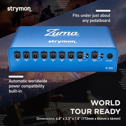 Strymon Zuma Expandable High Current Guitar Effects DC Pedal Power Supply for 9V, 12V and 18V Guitar Pedals and Pedalboards - Image 5