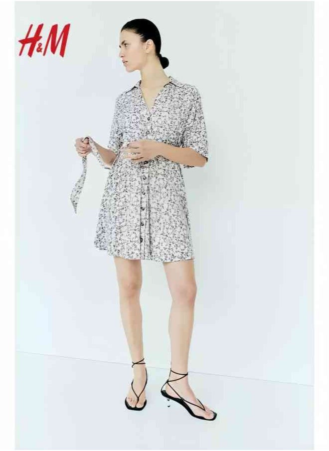 H and M - HM Women's New Loose Lightweight Comfortable And Fashionable Dress - Image 1