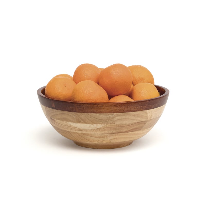 Lipper International Medium 2-tone salad bowl - Image 1