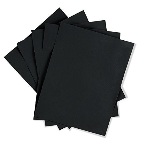 Hygloss Products Black Silhouette Paper – Tracing Portrait Drawing Crafts Paper - 8-1/2 x 11 Inch, 25 Sheets - Image 2