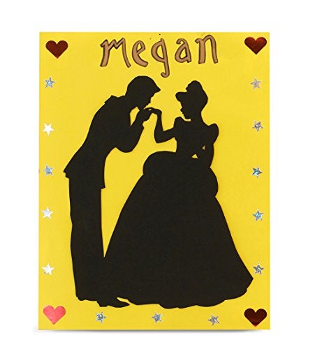 Hygloss Products Black Silhouette Paper – Tracing Portrait Drawing Crafts Paper - 8-1/2 x 11 Inch, 25 Sheets - Image 5