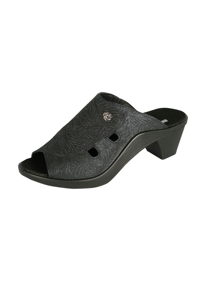 Romika Ladies Block Heel Sandals  Blue 36 - Image 3