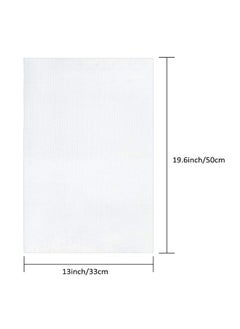 Pllieay 3 Pieces Big Size Mesh Plastic Canvas Sheets For Embroidery Acrylic Yarn Crafting Knit And Crochet Projects 6 Count(19.6 X 13 Inch)  - Image 2