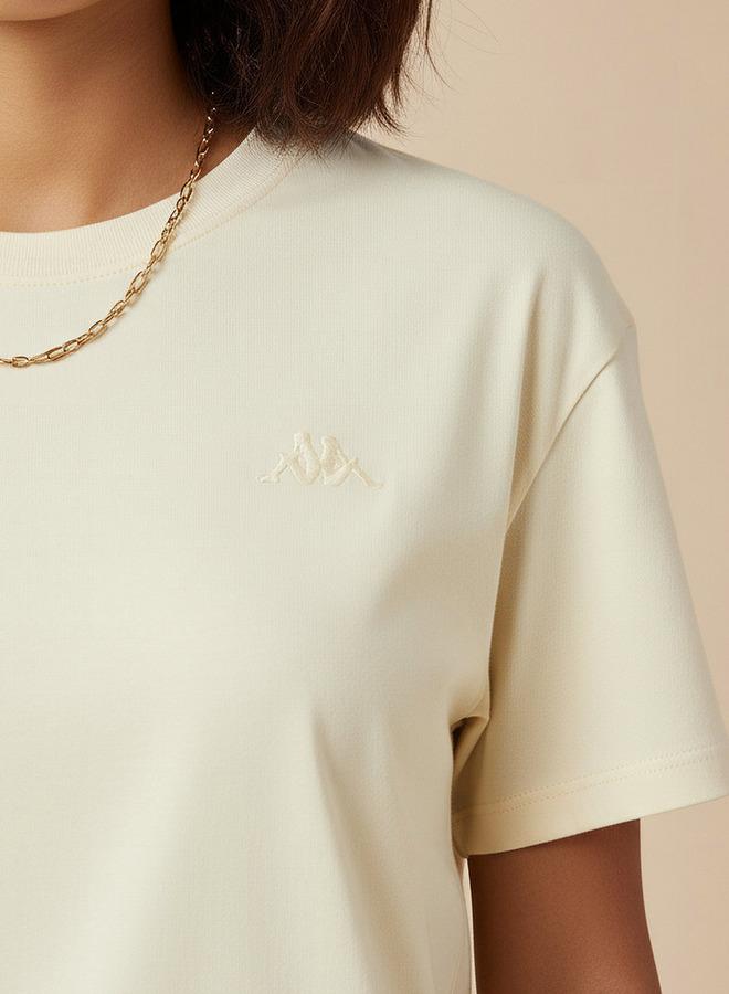 Kappa Women Logo Embroidered Stretchable T shirt - Image 4