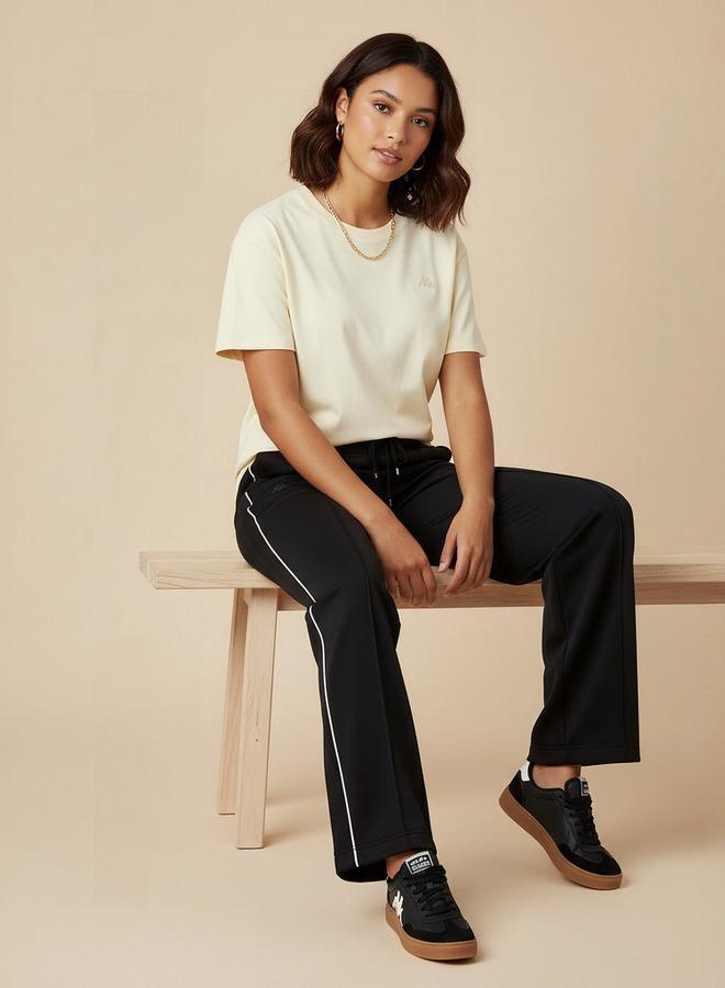 Kappa Women Logo Embroidered Stretchable T shirt - Image 5