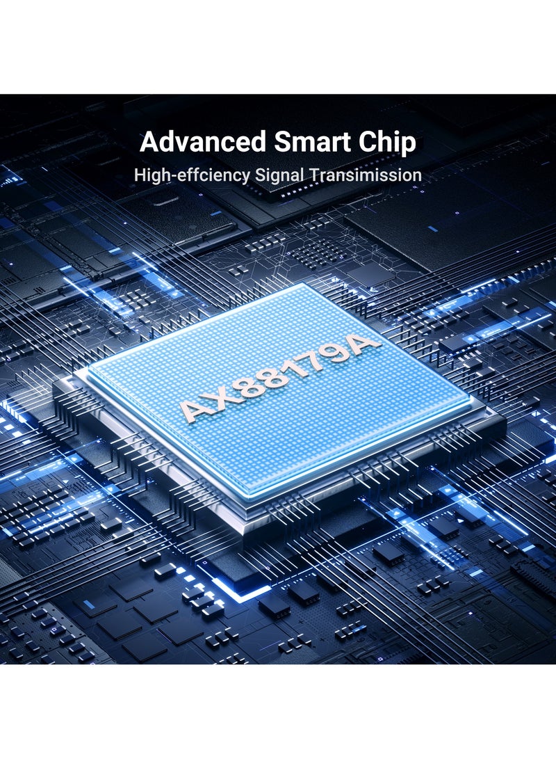 Ugreen USB to Ethernet Adapter Gigabit Network Adapter USB 3.0 to RJ45 Computer  LAN Ethernet Dongle Alu Shell Stable Connection Fast Speed Compatible with Nintendo Switch, Windows macOS, Linux PC - Image 4