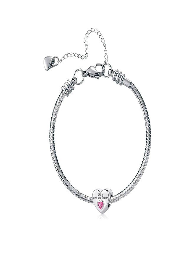 TGLS Heart Granddaughter Charm Compatible With Pandora Charms Bracelets - Image 3
