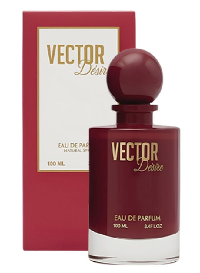 Vector 8 Pieces Vector Desire Perfume Red 100ml EDP - Image 2