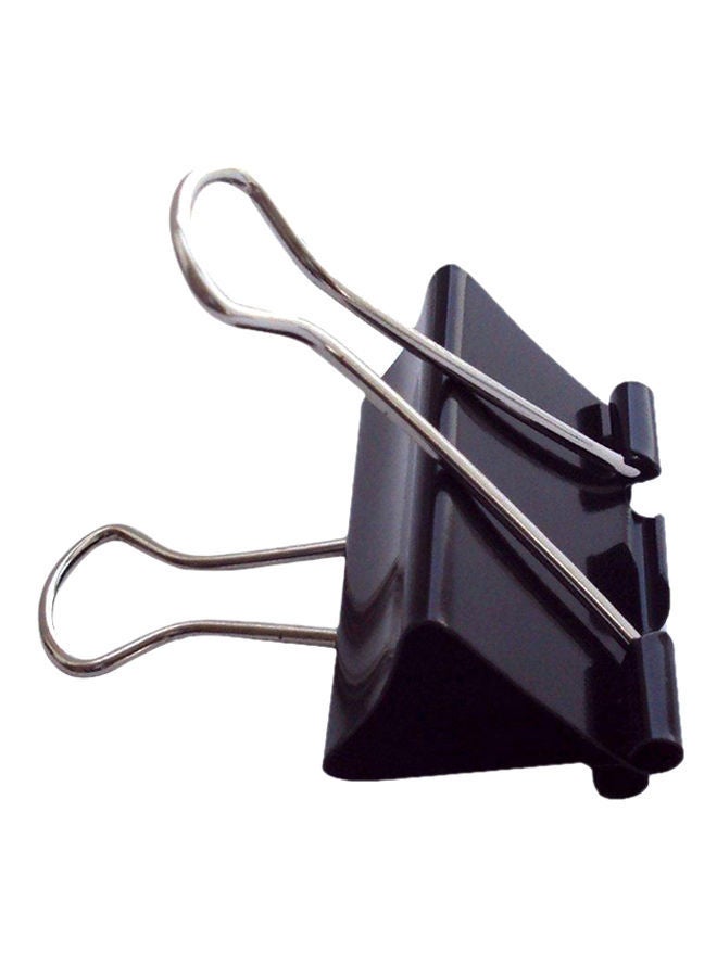NIBEMINENT Double Binder Clip Black/Silver