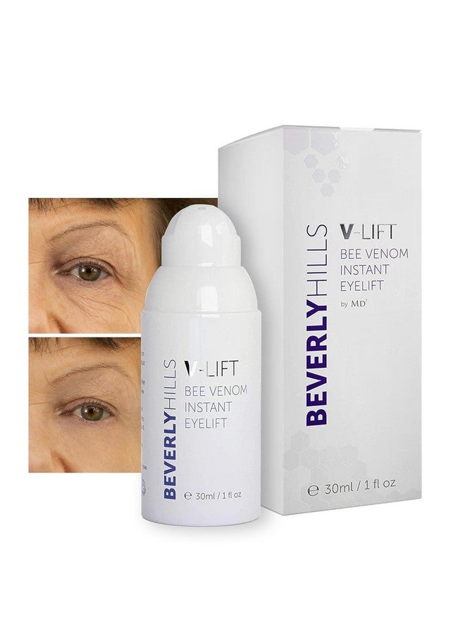 Beverly Hills V-Lift Instant Eye Lift And Eye Tuck Bee Venom Serum For Puffy Eyes, Dark Circles, Wrinkles, And Under Eye Bags Treatment For Women And Men | 30Ml (120 Day Supply) - Image 1