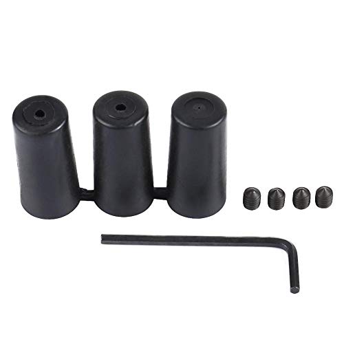 Fydun for Gear Knob 6 Speed-Gear Knob 6 Speed - Gear Shift Knob Universal Car Vehicle 6 Speed PU Shifter Stick with 3 Hoses(Black) - Image 5