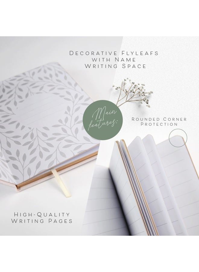 ARTESORI Vow Books His and Hers - Linen Wedding Vow Books Perfect as Bride & Groom Gifts, Wedding Registry Ideas - His & Hers Gifts Wedding Vow Book - Wedding Essentials & Accessories [Ivory & Black] - Image 5