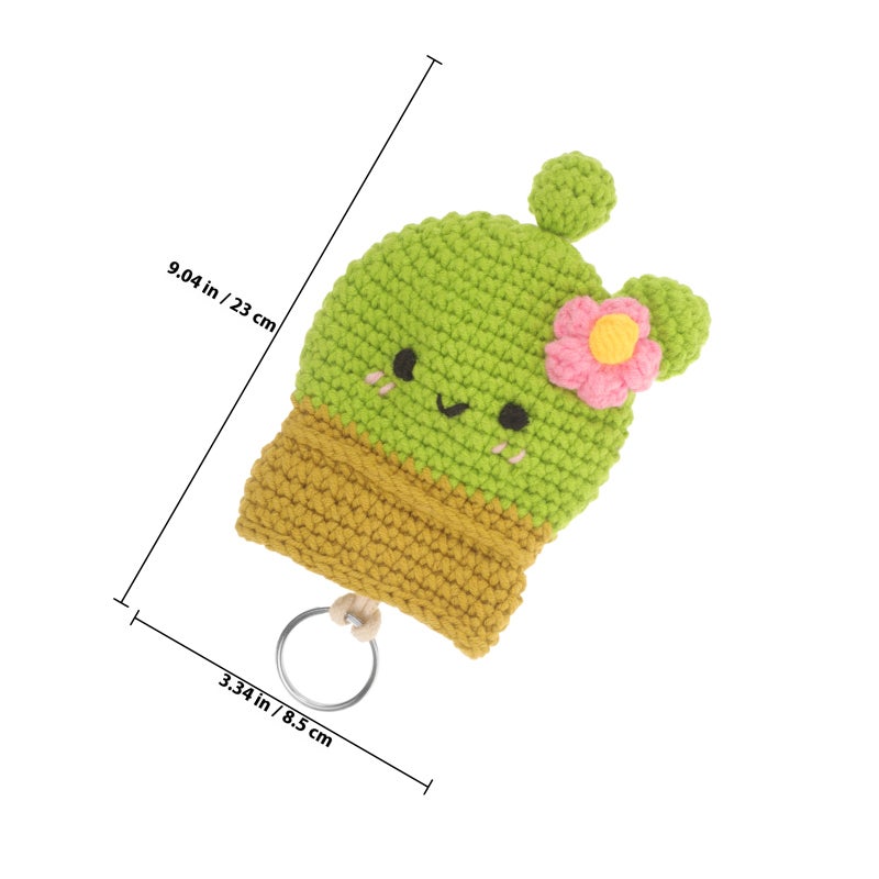 Key Bag Cute Car Key Holder Small Car Key Storage Sleeve Cartoon Key Bag Portable Key Bag - Image 2